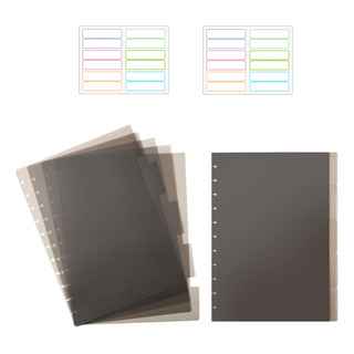 Divisores 10 Para 11 Discos Cuadernos Encuadernados Separado Divisores 10 Para 11 Discos Cuadernos Encuadernados Separado