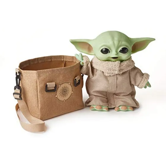 Star Wars Beby Yoda Mattel. Con Morral Y Sonidos. Disponible
