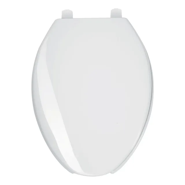 Asiento Para Wc Con Tapa Elongado Color Blanco Foset AWC-45B