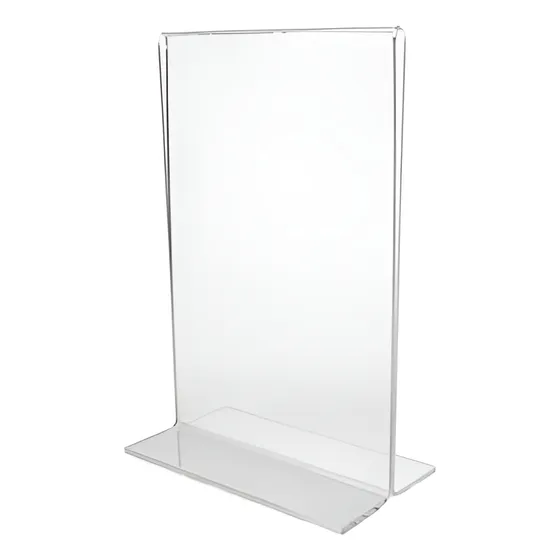 Display Mesa 10x15cm Acrílico Kit 15 Peças Restaurante