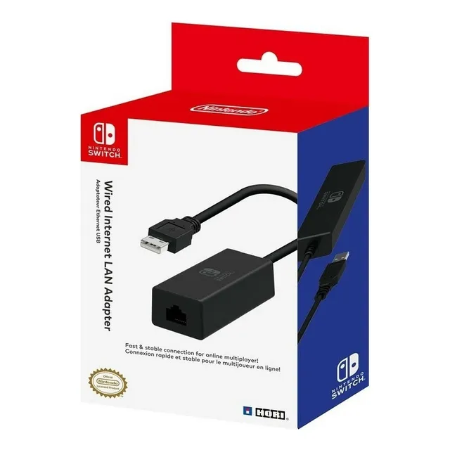 Adaptador Lan Hori Usb Nintendo Switch
