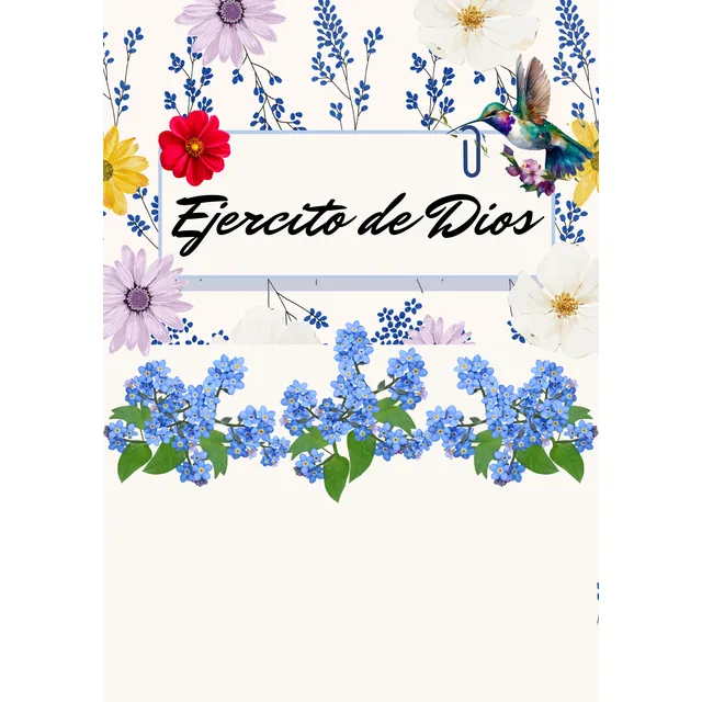 Libreta Ejército De Dios - Editorial Cristiana Físico