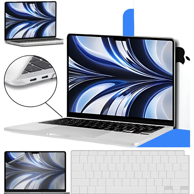 Funda Carcasa Macbook Air 15 M4 A3241 2025 + Combo Completo