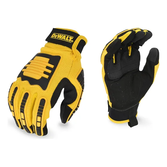 Luva De Trabalho Dewalt Performance Mechanic Tamanho Xl Com