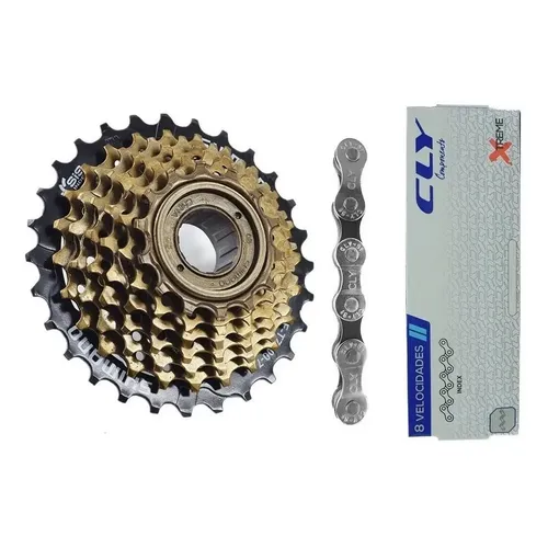 Catraca Roda Livre Shimano 7v Tourney Tz510 14/28 21v C/ Cor Prata