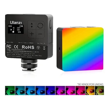 Ulanzi Pro VL49 luz negra RGB de