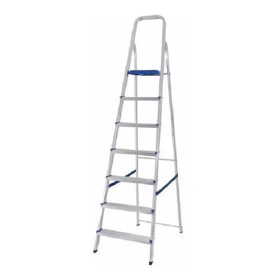 Escalera Aluminio Mor 7 Escalones 1.53mt Liviana Y Practica