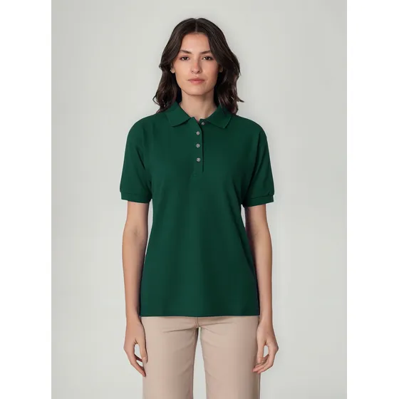 Polera Piqué Premium Textura Suave M/c Mujer Uv+