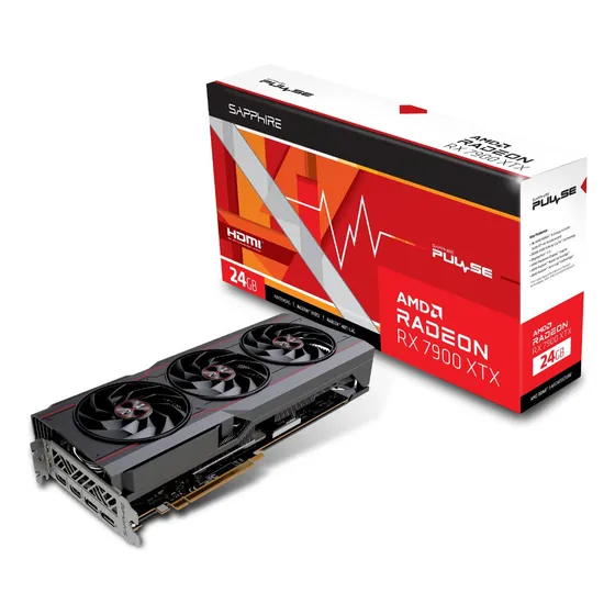 Placa De Vídeo Sapphire Pulse Amd Radeon Rx 7900 Xtx 24gb