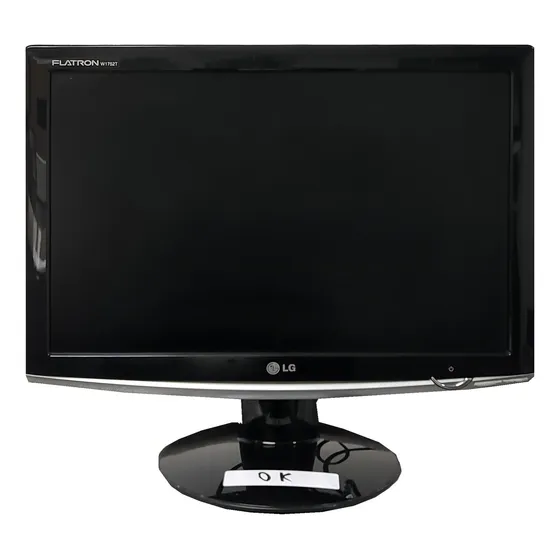 Monitor Lcd 17 LG W1752t Dvi Alta Resolução Preto - Bom (Recondicionado)