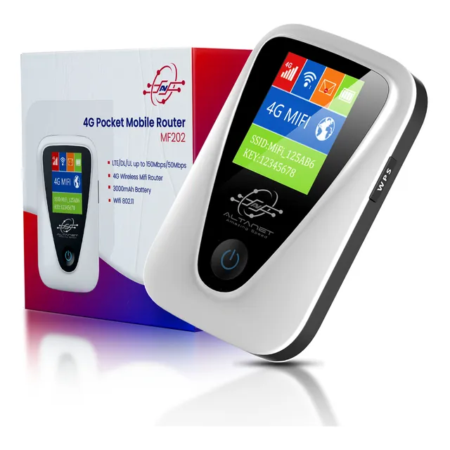 Modem Router 4g Wifi Portatil Con Bateria Liberado  Lte