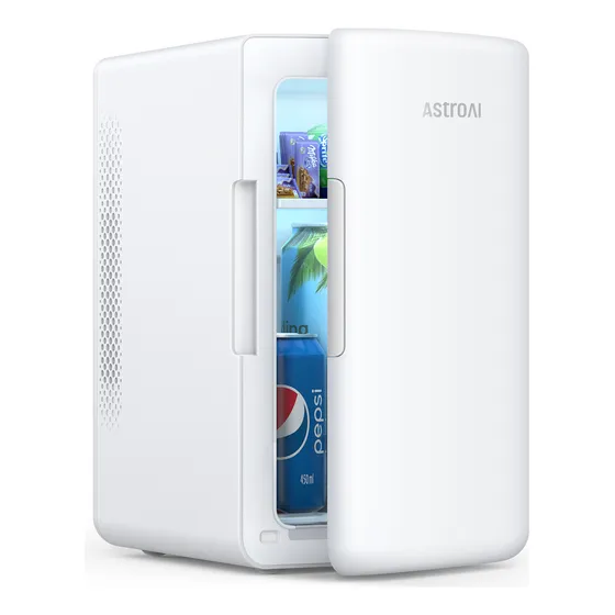 Minirefrigerador Astroai 2.0 De 6 Litros Para Maquillaje Y C