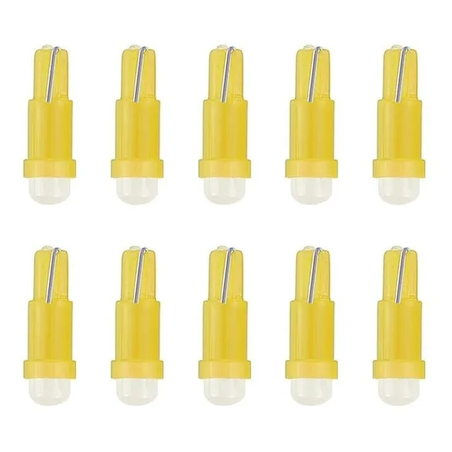 Pack 20 Ampolletas T5 Led Cob 12v Luces Tablero Sinóptico