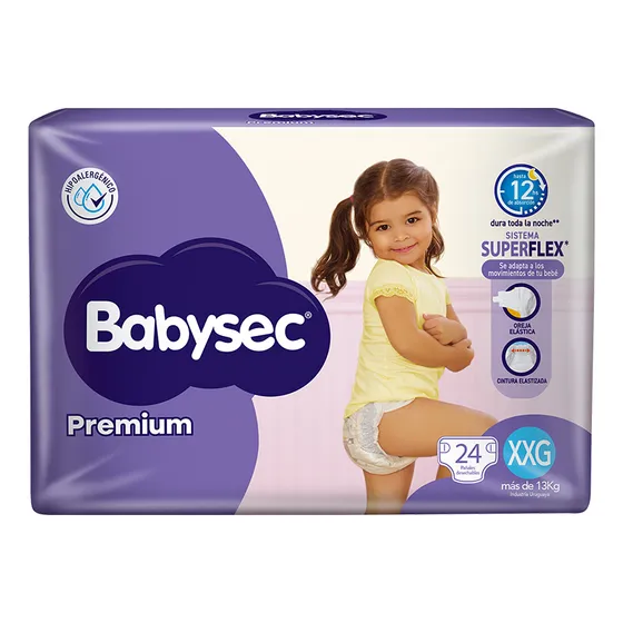 Babysec Premium Xxg (+13 Kg) - X24