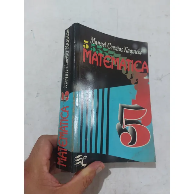 Libro Matemática 5 Manuel Coveñas Naquiche