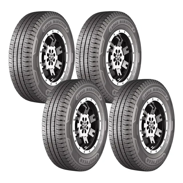 Set 4 Neumaticos Goodyear 215/65 R16c Cargo Marathon 2 109t