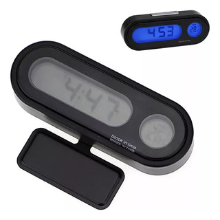 Reloj Electrónico Mini Luminoso Para Tablero De Auto Reloj Electrónico Mini Luminoso Para Tablero De Auto
