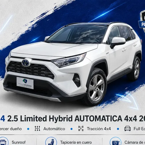 Toyota Rav4 2021 2.5 Limited Hev 4x4 Cvt