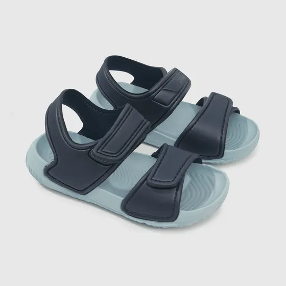 Sandalia Playa De Niños Doble Velcro Azul Colloky