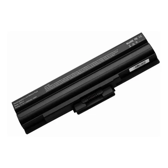 Batería para Sony Vaio PCG-7191L PCG-7192L Batería de 11,1 V 4400 mAh, color negro
