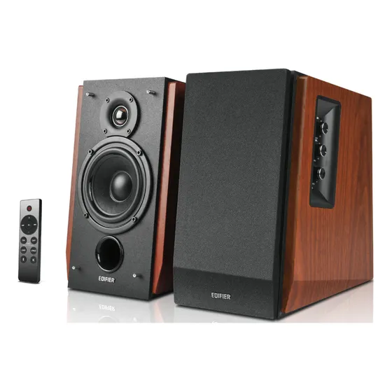 Parlantes Edifier 2.0 R1700bts Bluetooth Madera Tranza