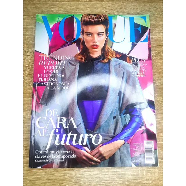 Revista Vogue Latinoamérica Grace Hartzel Marzo 2017 Moda