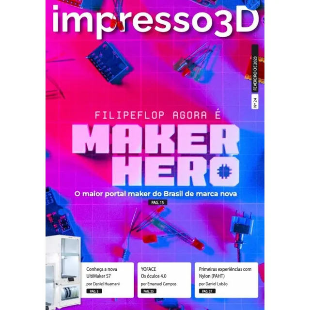 Revista Impresso3d, De Coletânea Por Emanuel Campos