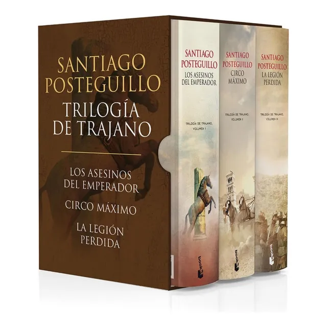 Libro: Estuche Trilogia De Trajano. Posteguillo, Santiago. B