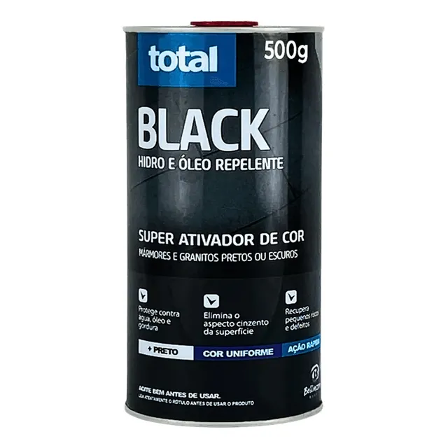 Total Black Bellinzoni Ativador De Cor Preto E Protetor 500g