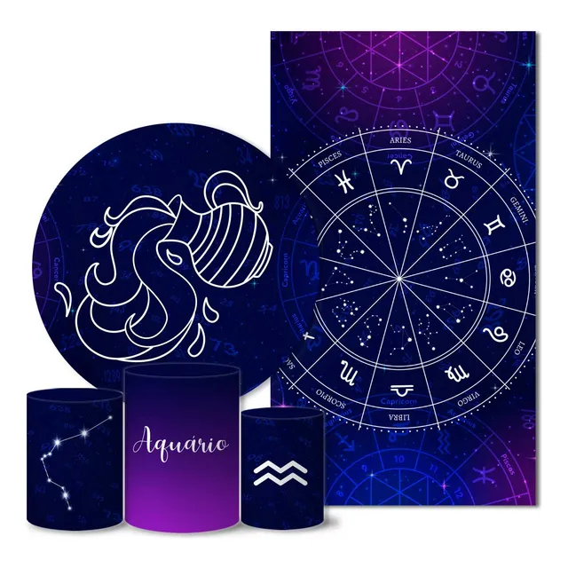 Trio Capas + Painéis Casado Temas Signos Veste Fácil