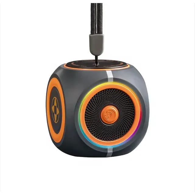 Mini Parlante Bluetooth Rgb Fidget Spinner Diferente Colores