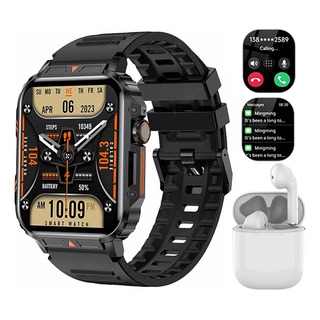 Reloj Inteligente Para Hombre Para Exteriores Ip68 A Prueba Reloj Inteligente Para Hombre Para Exteriores Ip68 A Prueba
