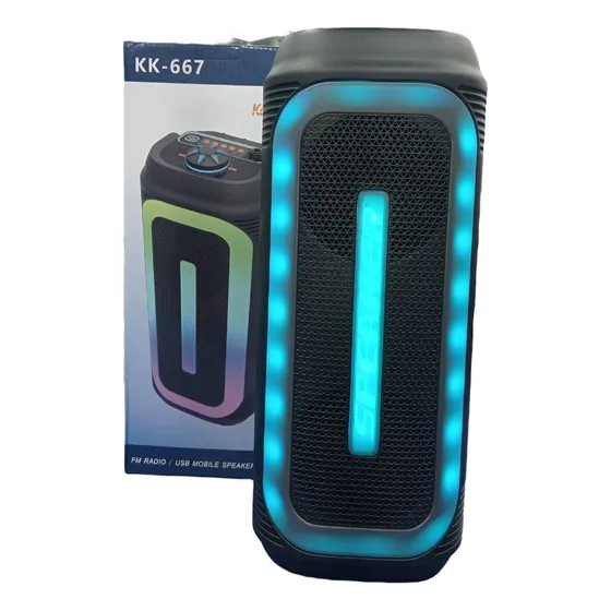 Corneta Bocina 2x4 Portátil Recargable Kk-667