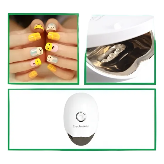 6w Led Mini Gel Uñas Curado Lámpara Uv Uñas Polaco Secador U