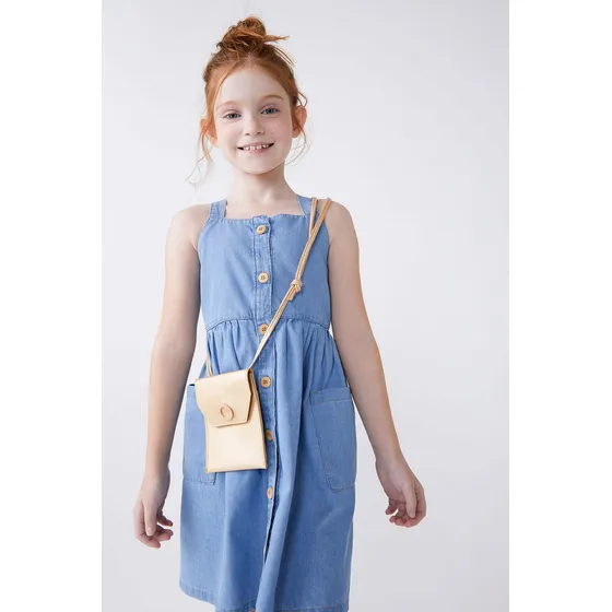 Bolsa Infantil Menina Pequena - Amarelo Uni