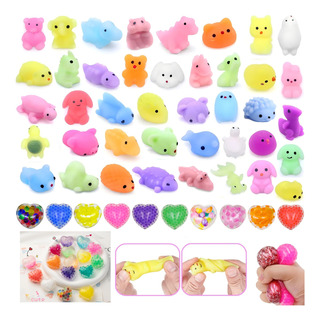 Juguete Mochi Escuichi Squishy Barato Kawaii Antiestres 50pz Juguete Mochi Escuichi Squishy Barato Kawaii Antiestres 50pz