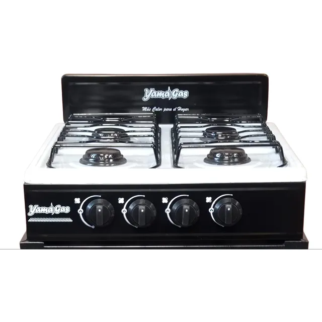 Estufa De Mesa Jemagas 4 Puestos Acero Inoxidable-cocina