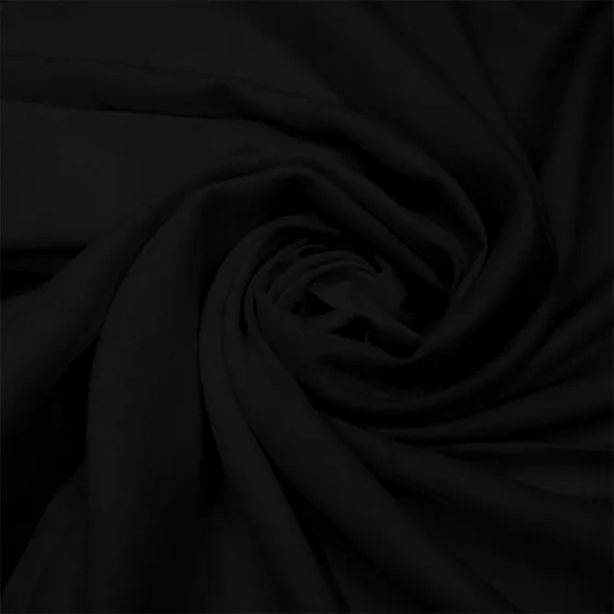 Rolo De Microfibra Casa Di Valle Preto Liso - 1m X 2.5m