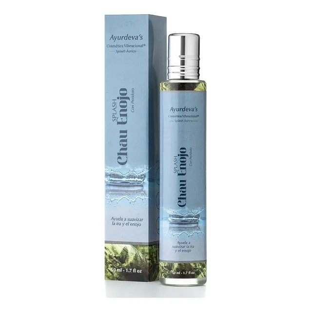 Splash Aurico Chau Enojo- Ayurdeva´s Cosmetica Vibracional 