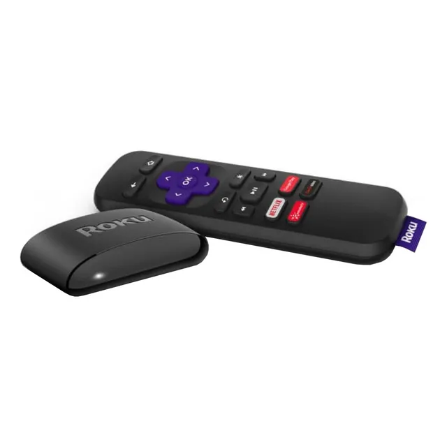 Roku Express 3930 estándar HDMI;DTS Digital Surround;Dolby por pass-through de HDMI 32MB negro