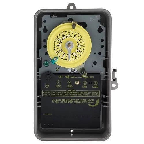 T103pmx Intermatic Temporizador Diario 125v 40a 2 Man T103p