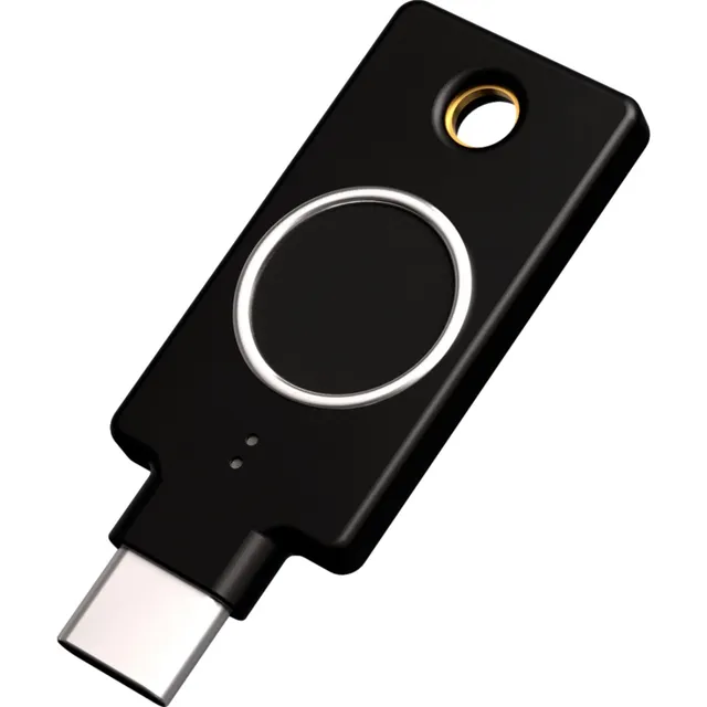 Yubikey C Bio Lector Huella Digital Llave Seguridad Fido U2f