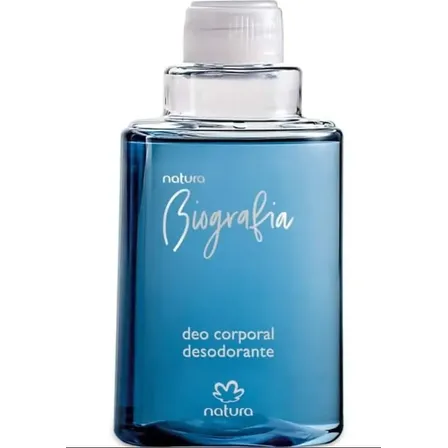 Refil desodorante corporal Natura Biografía masculino 100ml