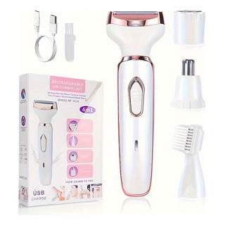 Depiladora Corporal Recargable 4 En 1 Afeitadora Indolora Depiladora Corporal Recargable 4 En 1 Afeitadora Indolora