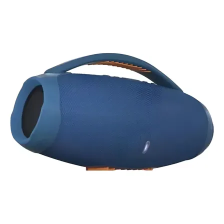 Caixa De Som- Boombox- Grande Portátil - Promoção Azul Azul 127/220v