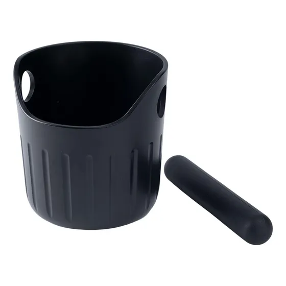 Caixa De Espresso Destacável, Bar De Borracha Knockbox