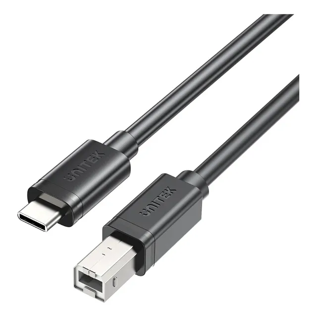 Cable Unitek Usb-c Tipo C A Usb-b Impresoras Amplificadores