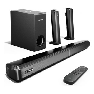 Barra De Sonido 4.1 Canales Para Smart Tv Con Subwoofer Blue Barra De Sonido 4.1 Canales Para Smart Tv Con Subwoofer Blue