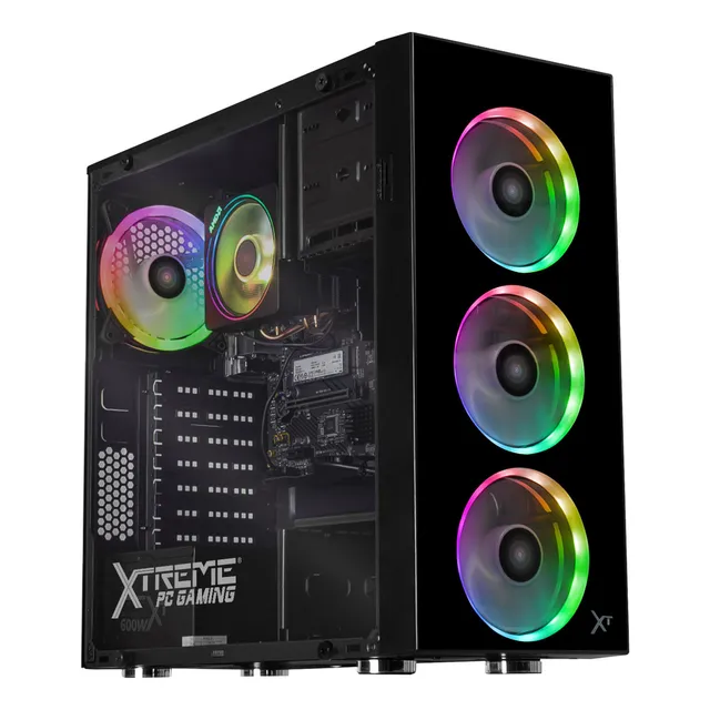 Xtreme Pc Gaming Amd Radeon 720m Ryzen 9 7900 32gb Ddr5 Ssd 1tb Wifi Dragonfly Black