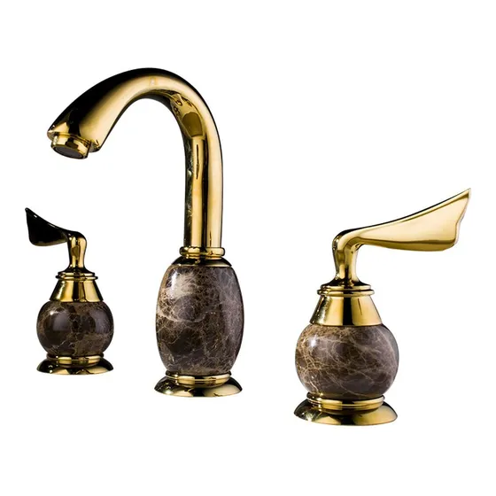 Grifo Baño Servicio Lavabo Estilo Europeo Para 3 Orificio F